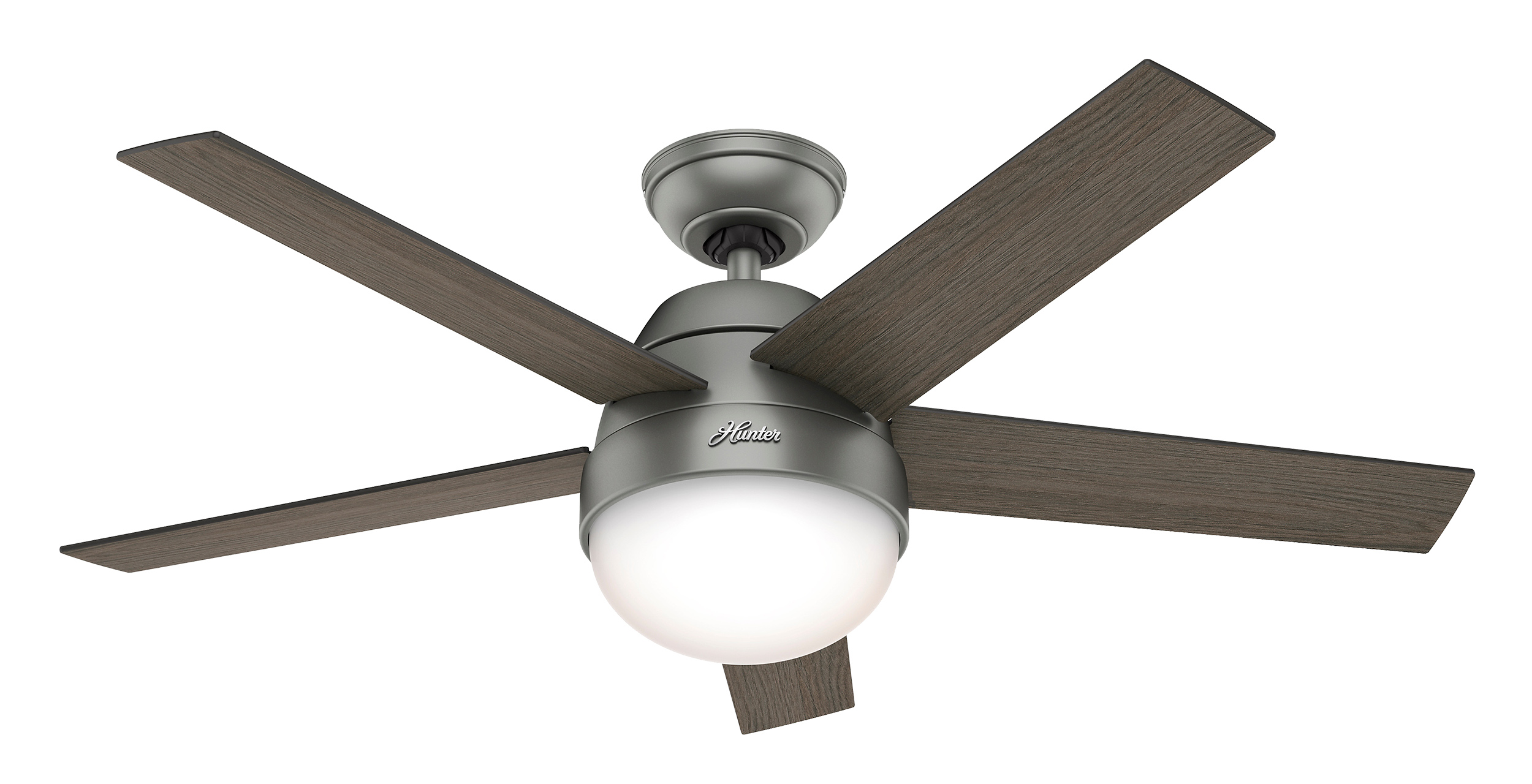 Deckenventilator Stile 117 ML Flügel Grey Walnut sichtbar