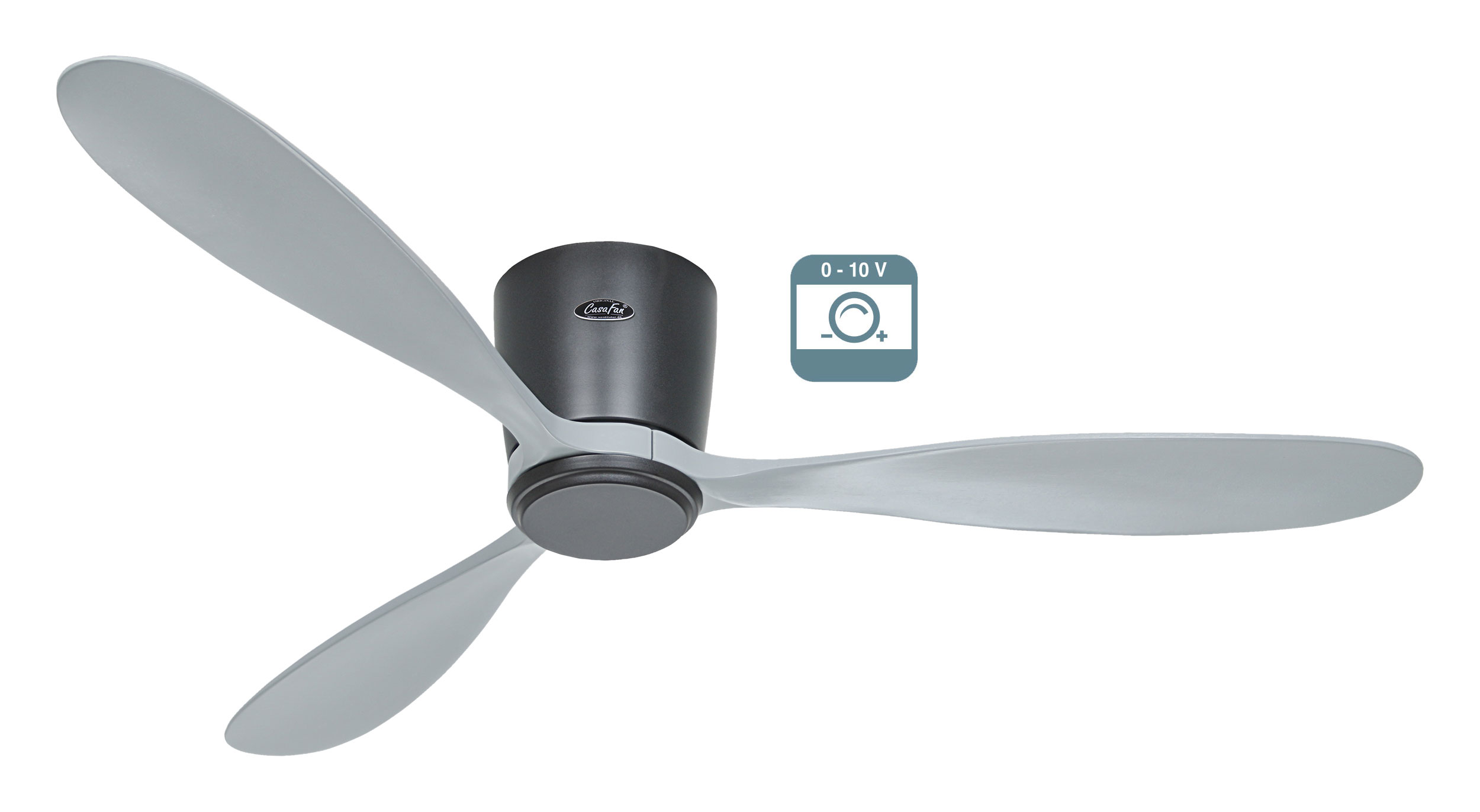 CasaFan Deckenventilator Eco Plano Wood BG-LG 0 - 10 V