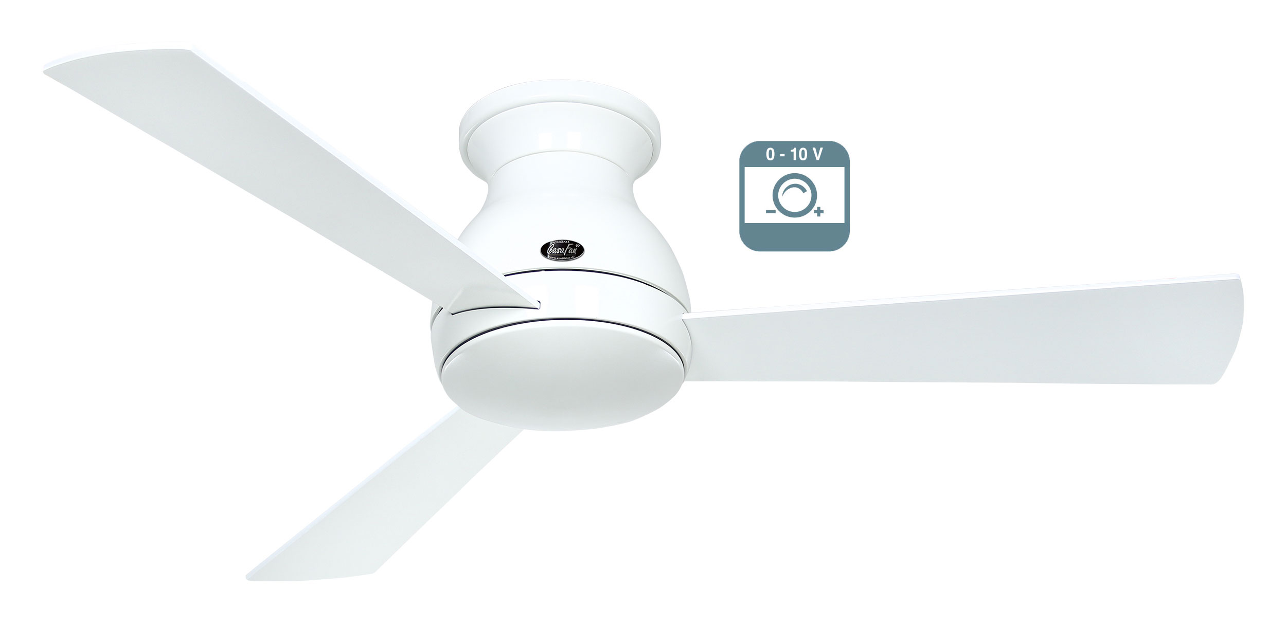 Deckenventilator Eco Pallas 116 WE-WE/LG 0 - 10 V