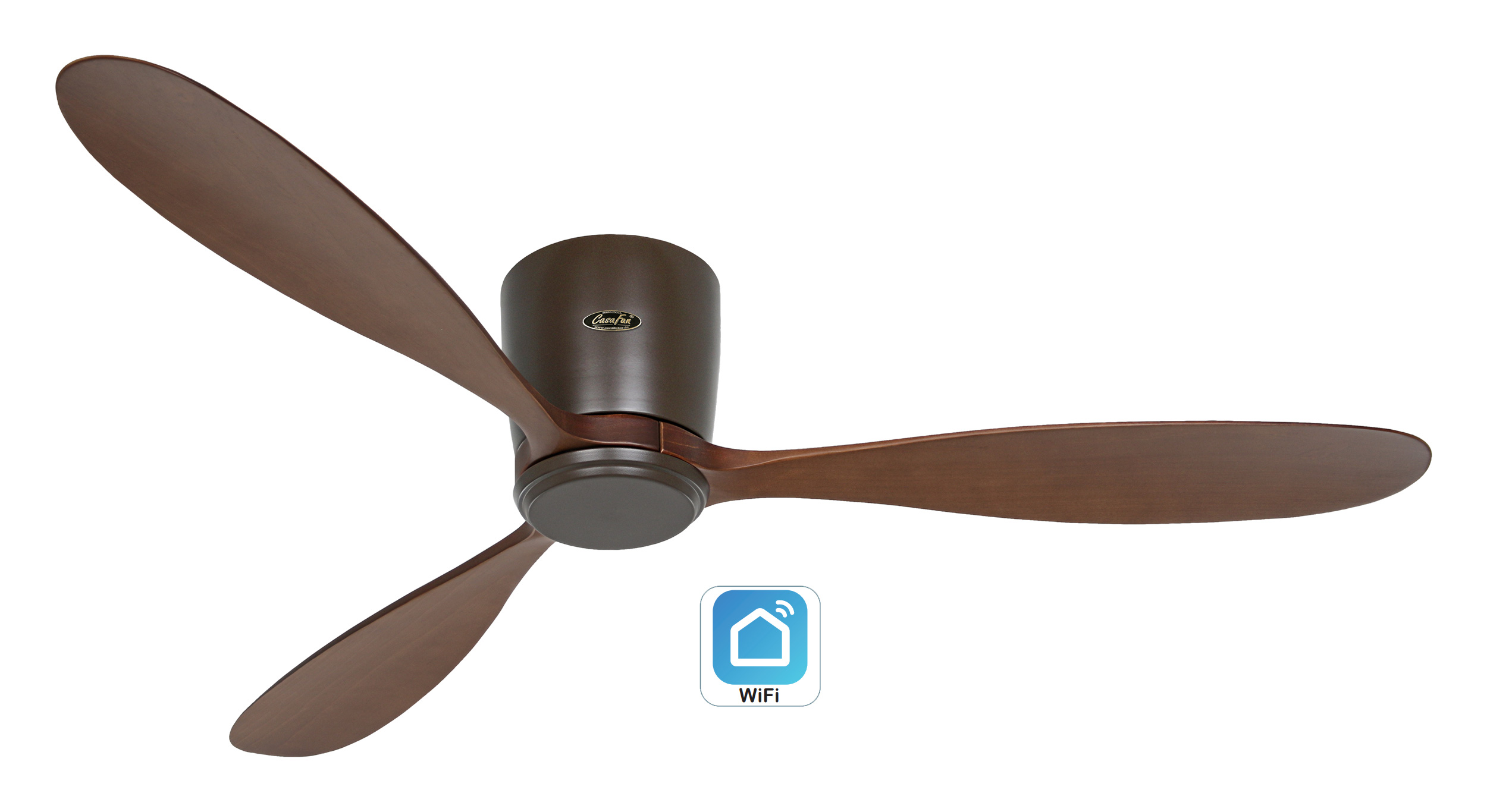 CasaFan Deckenventilator Eco Plano Wood BZ-NB WiFi