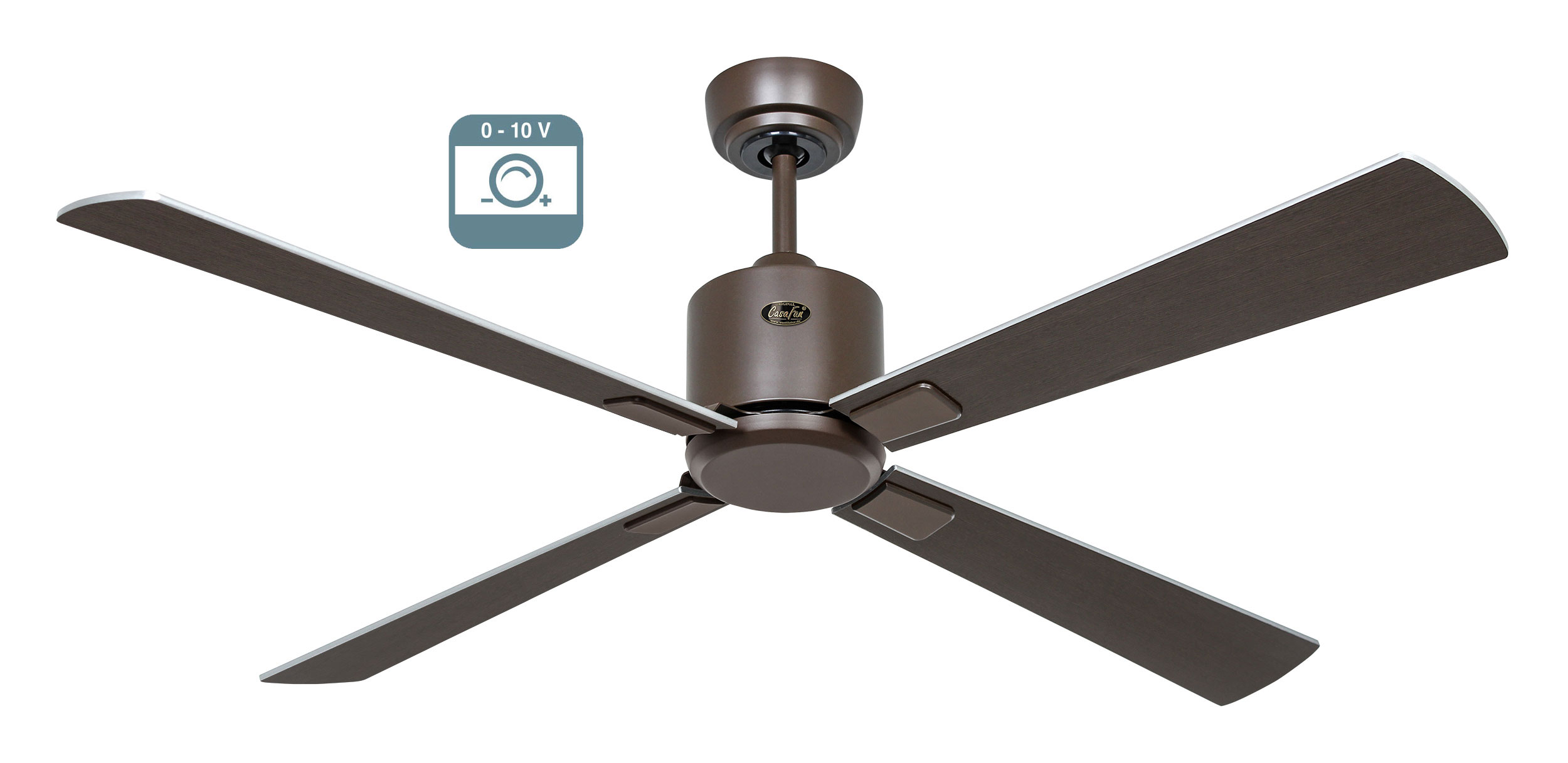 CasaFan Deckenventilator Eco Neo III 132 BZ-WN/SI 0 - 10 V