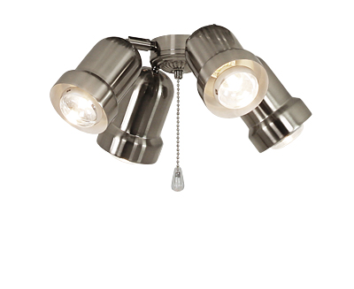 CasaFan Leuchte 4 BN