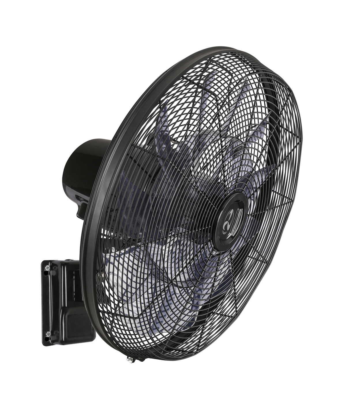 CasaFan Wandventilator AIROS ECO SILENT WALL SW - für Gewerbeeinsatz - 4,2-90 W - 6+1 Stufen 850 U/min - Gehäuse und Gitter schwarz - energiesparend