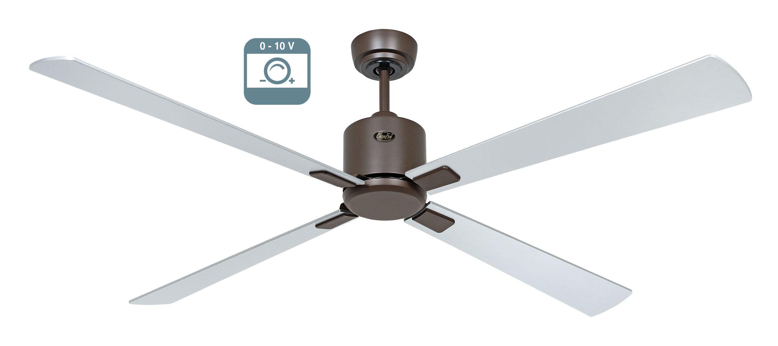 CasaFan Deckenventilator Eco Neo III 152 BZ-WN/SI 0 - 10 V