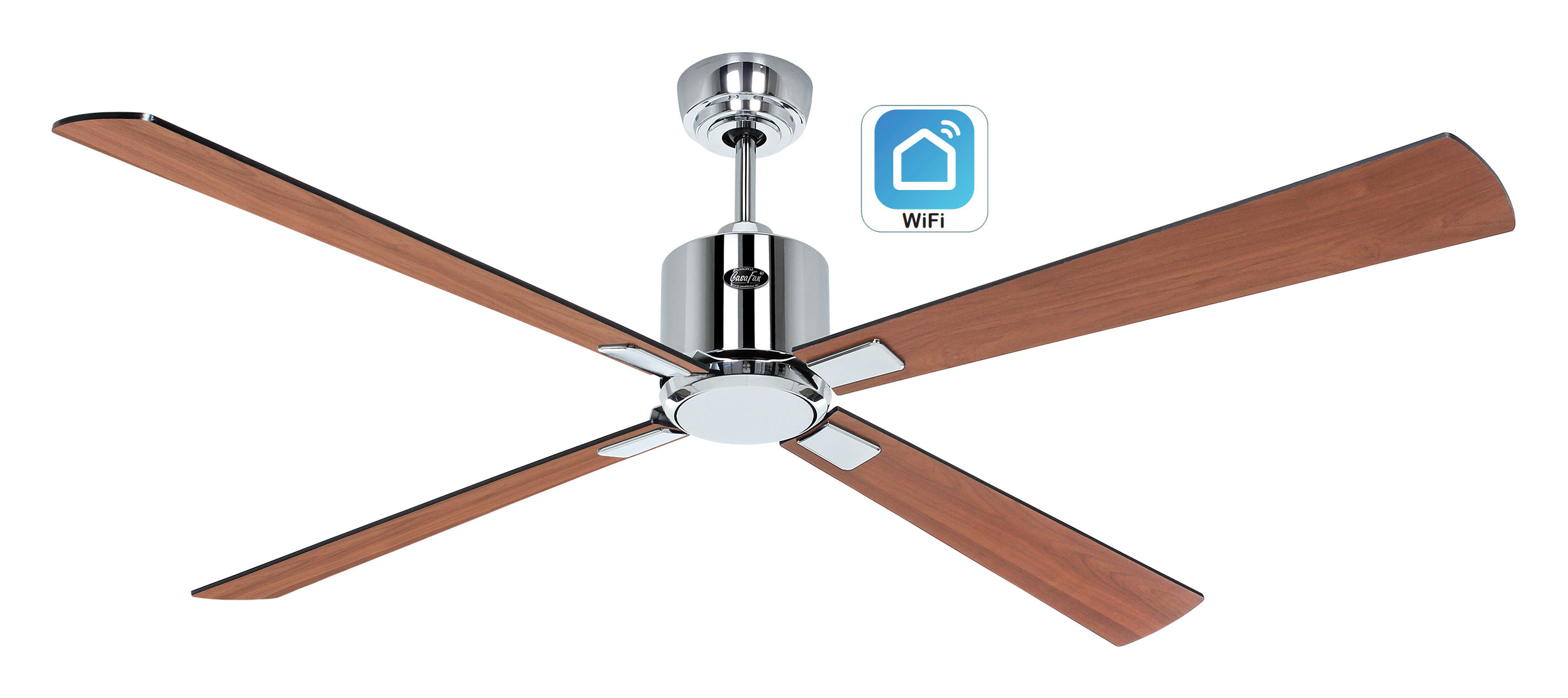 CasaFan Deckenventilator Eco Neo III 152 CH-SW/TK WiFi