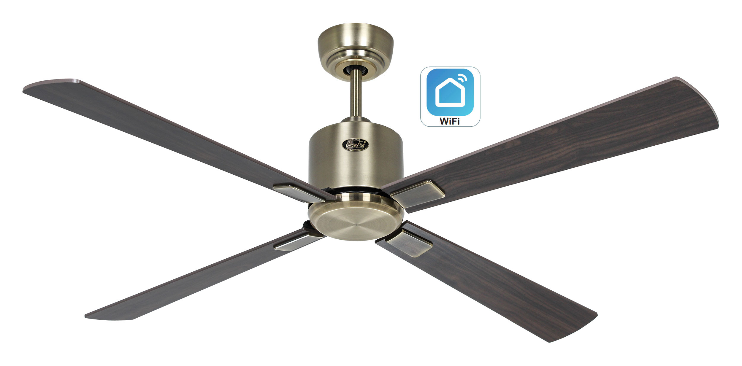 CasaFan Deckenventilator Eco Neo III 132 MA-NB/KI WiFi
