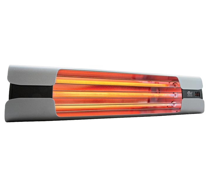 Infrarotheizstrahler Thermologika Design lichtgrau