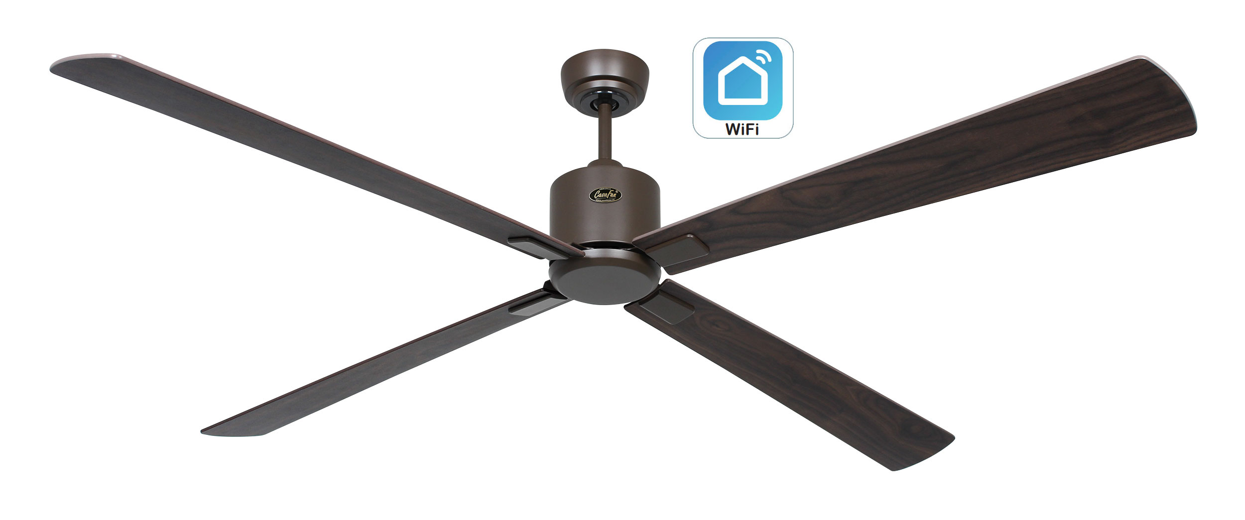 CasaFan Deckenventilator Eco Neo III 180 BZ-NB/KI WiFi