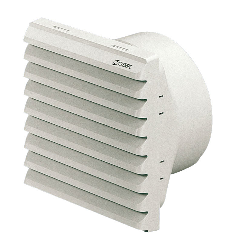 Schaltschrank-Ventilator RC 12.13 220-240V AC RAL 7032 IP54