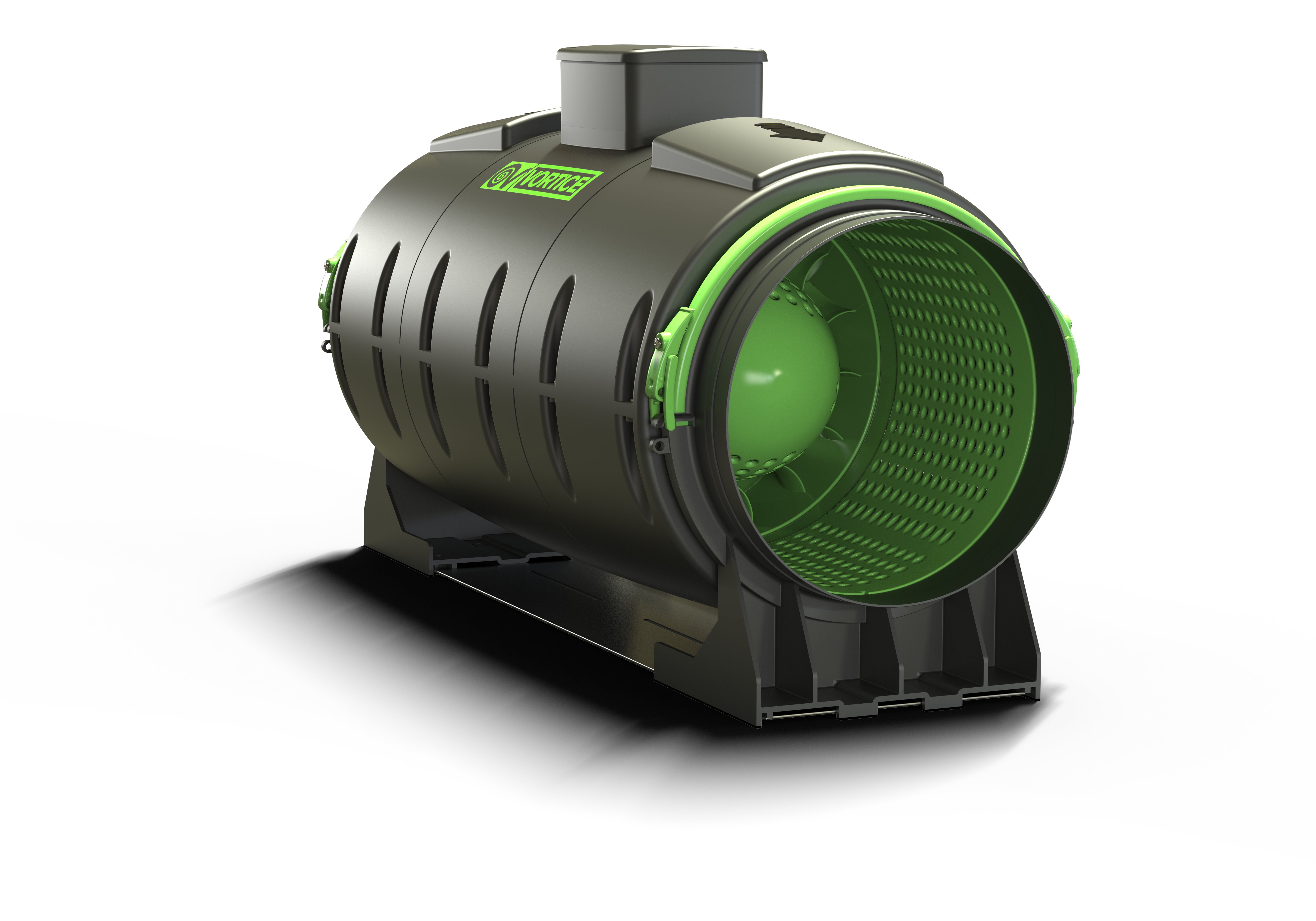 Schallgedämmter Rohrventiltaor Lineo 250 Quiet ES