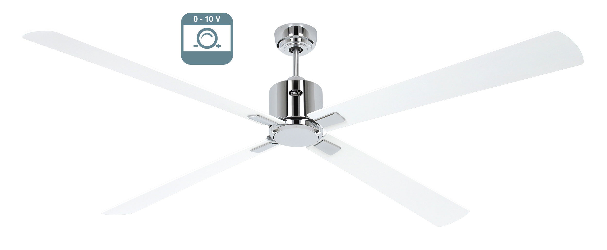 CasaFan Deckenventilator Eco Neo III 180 CH-WE/LG 0 - 10 V