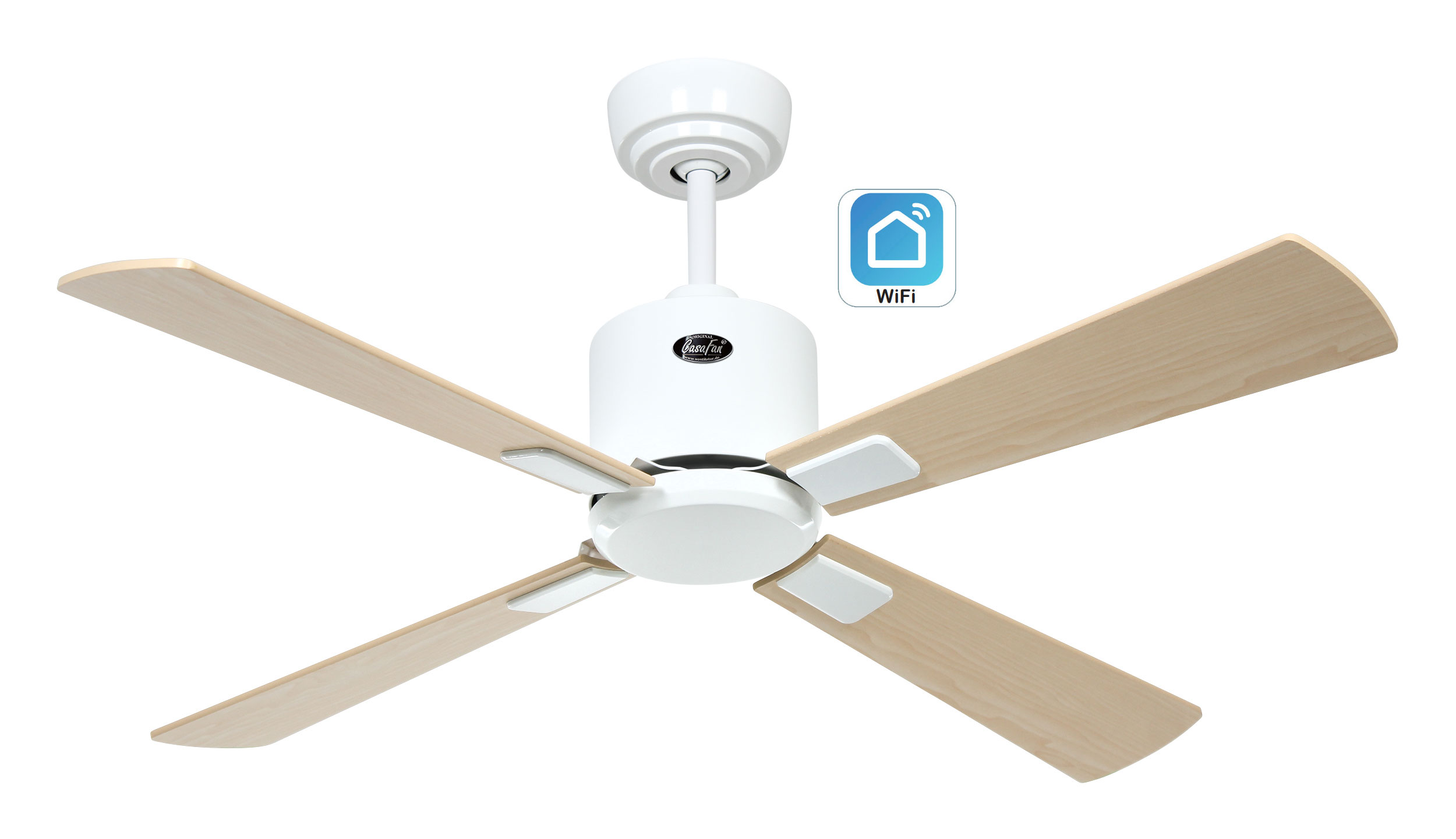CasaFan Deckenventilator Eco Neo III 103 WE-AH/BU WiFi