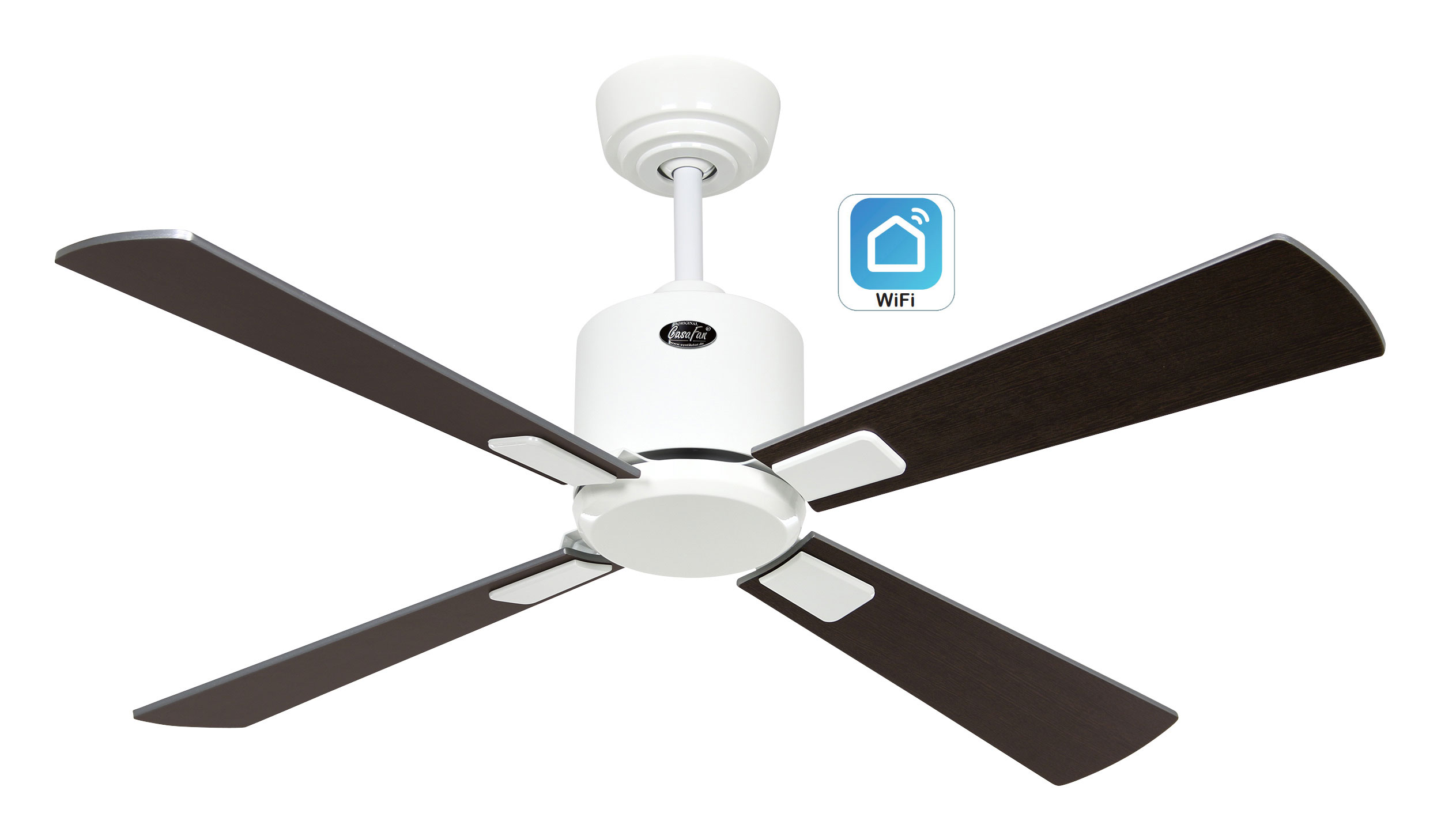 CasaFan Deckenventilator Eco Neo III 103 WE-WN/SI WiFi