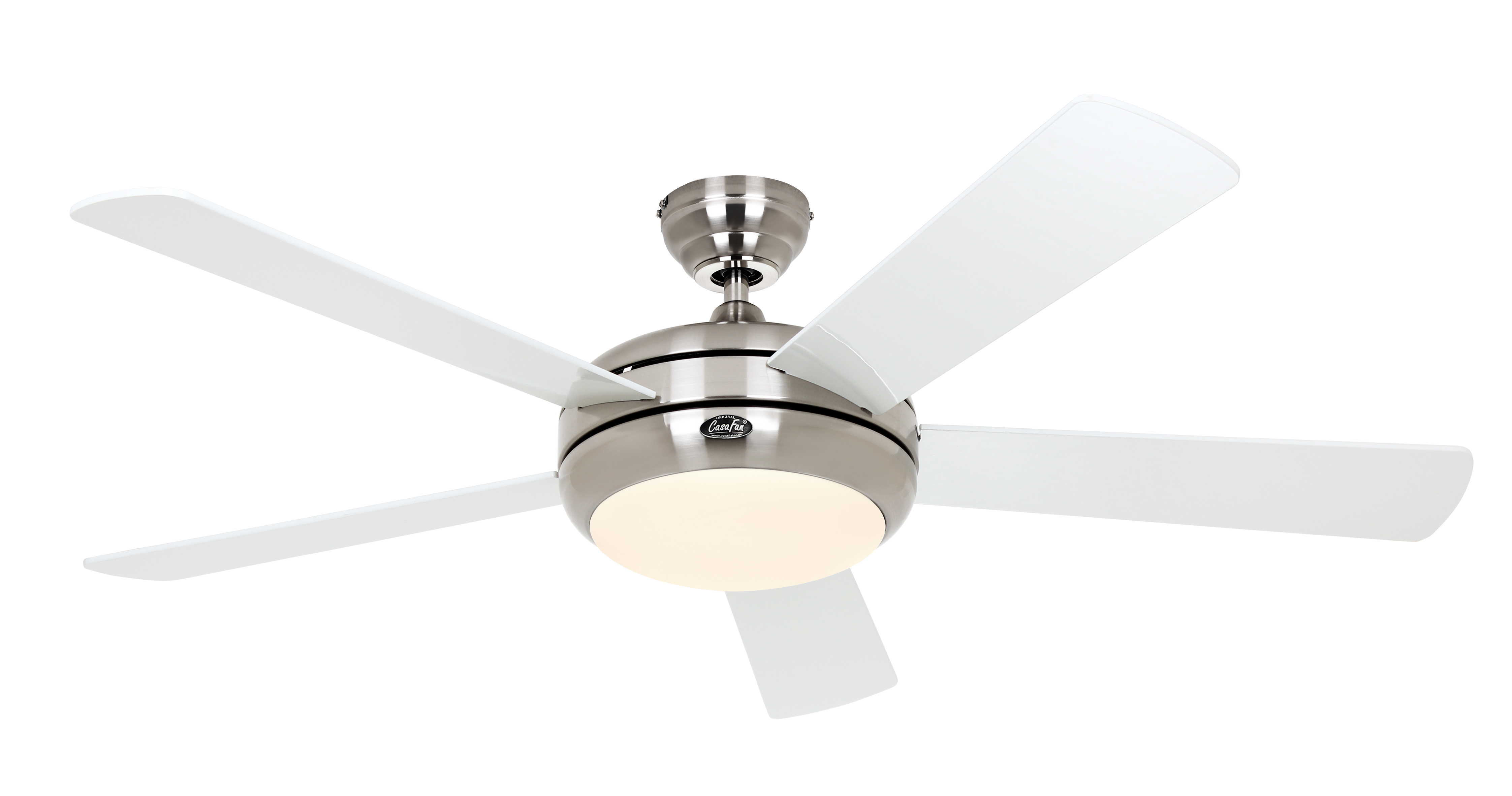 CasaFan Deckenventilator Titanium 132 BN-WE/LG mit Fernbedienung