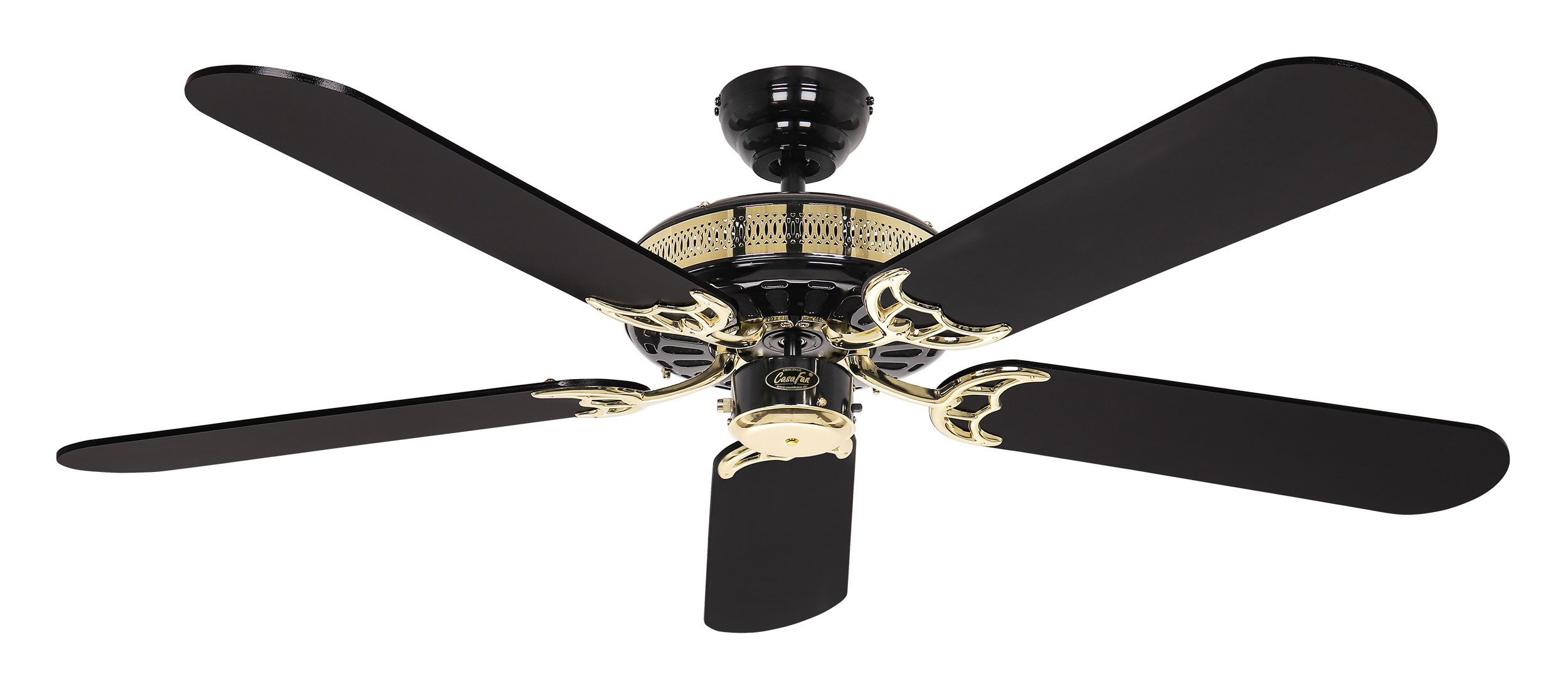 Deckenventilator Black Magic ohne Leuchte 