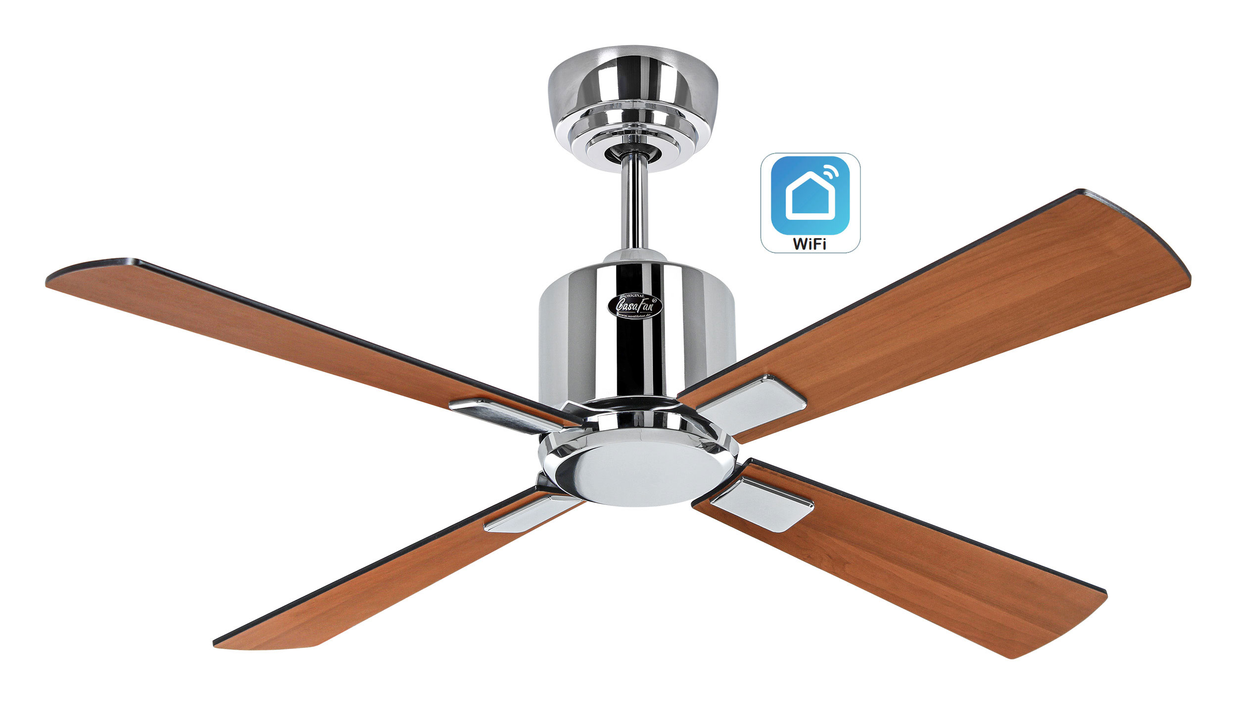 CasaFan Deckenventilator Eco Neo III 103 CH-SW/TK WiFi