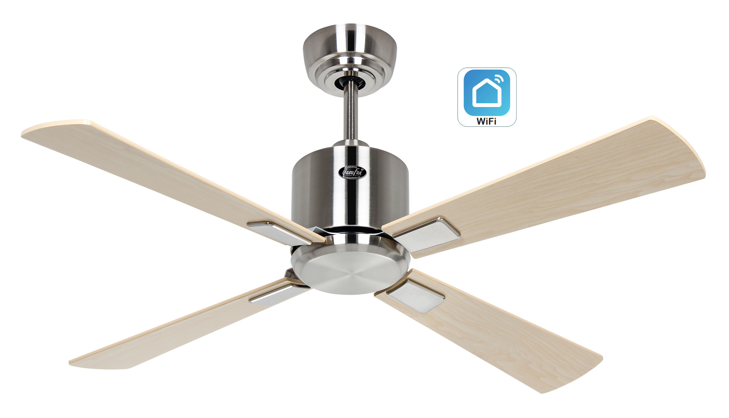 CasaFan Deckenventilator Eco Neo III 103 BN-AH/BU WiFi