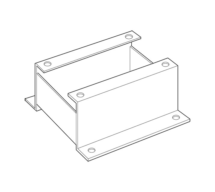 C 37/40 Wand / Standfuß
