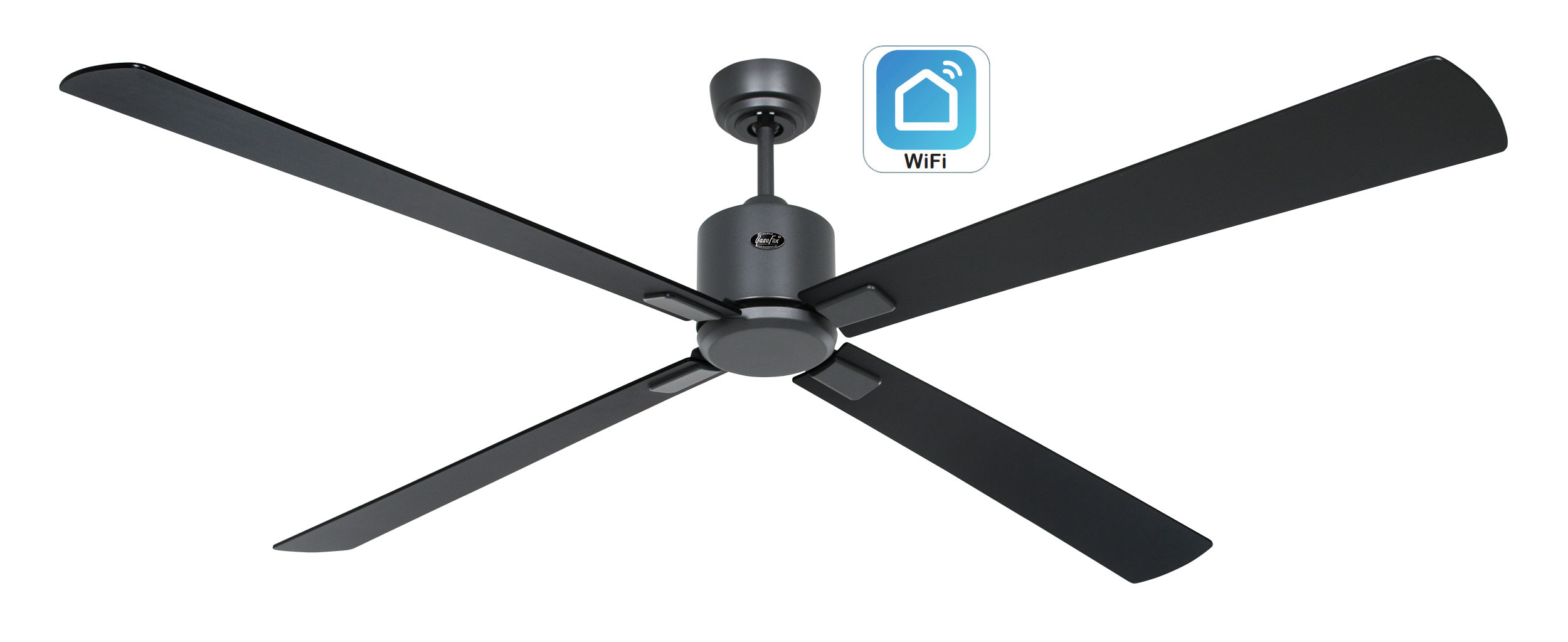 CasaFan Deckenventilator Eco Neo III 180 BG-SW/TK WiFi