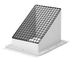 CAA 630 Ausblas-Schutzgitter