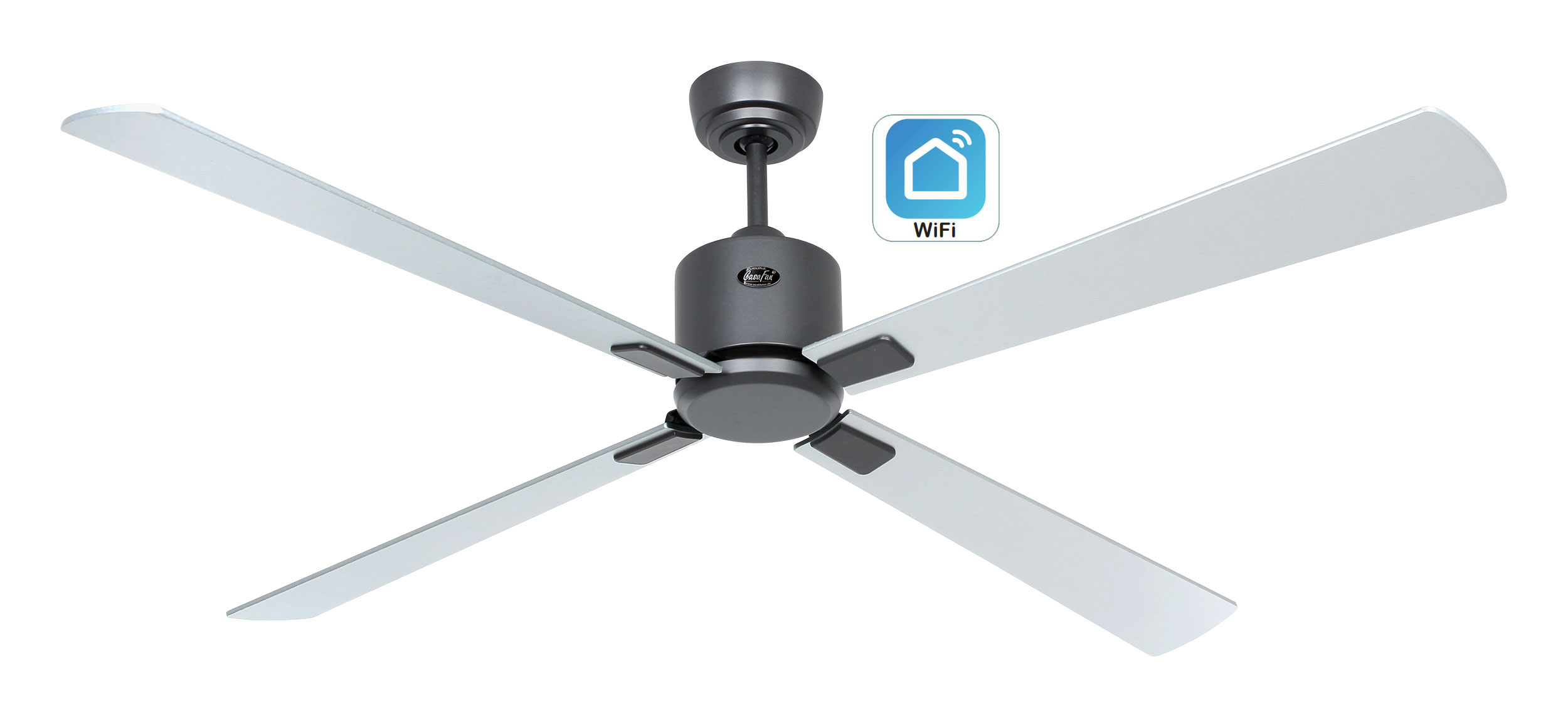 CasaFan Deckenventilator Eco Neo III 152 BG-WN/SI WiFi