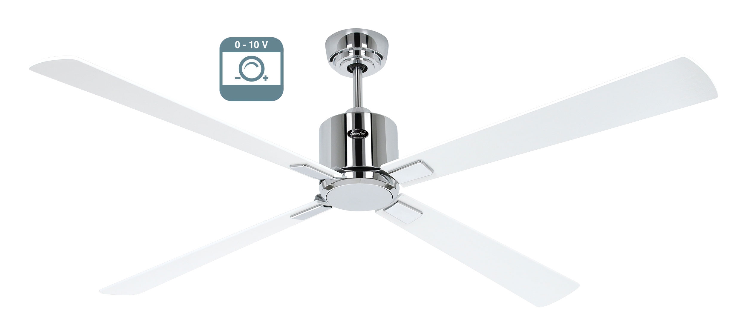 CasaFan Deckenventilator Eco Neo III 152 CH-WE/LG 0 - 10 V