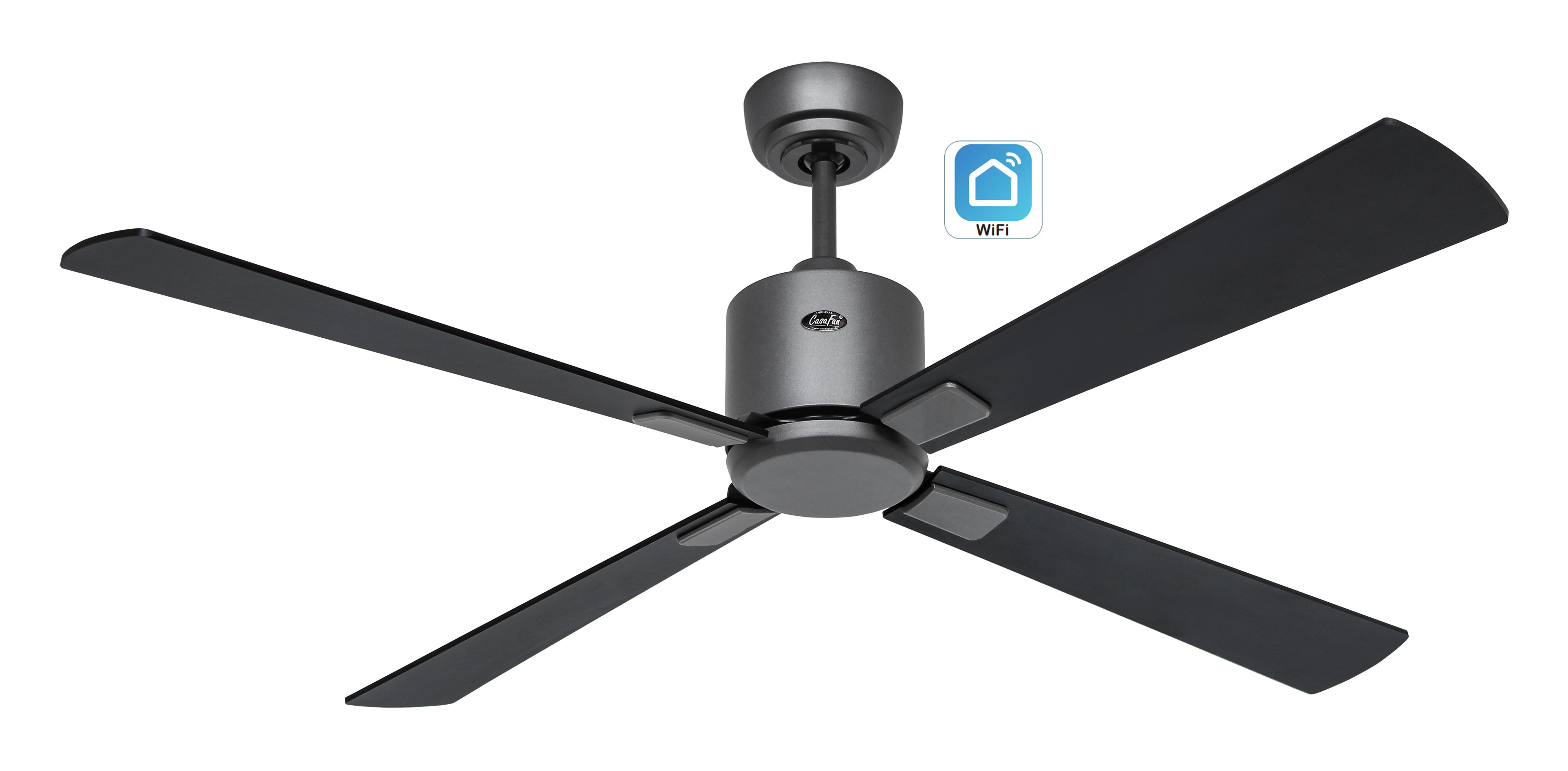 CasaFan Deckenventilator Eco Neo III 132 BG-SW/TK WiFi