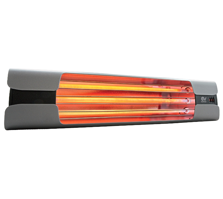 Infrarotheizstrahler Thermologika Design mittelgrau