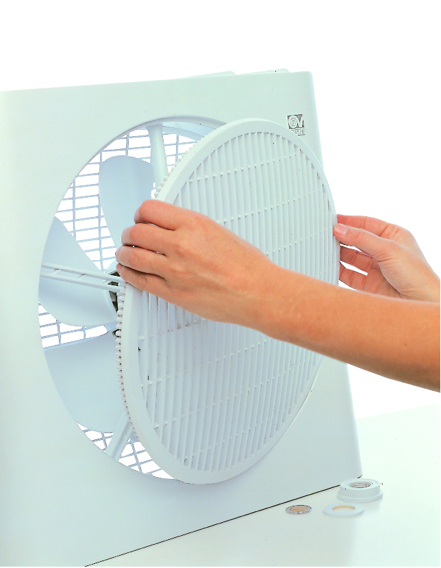 Vortice Bodenventilator Ariante 30 - 35 Watt - Oszillation - 3 Stufen - Farbe lichtgrau