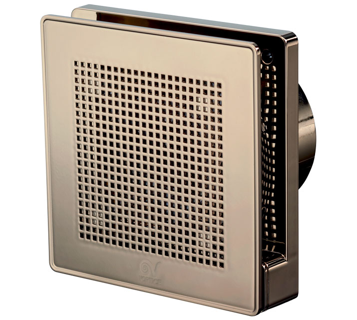 Design-Kleinraumventilator Punto Evo ME 100/4 LL GELB GOLD