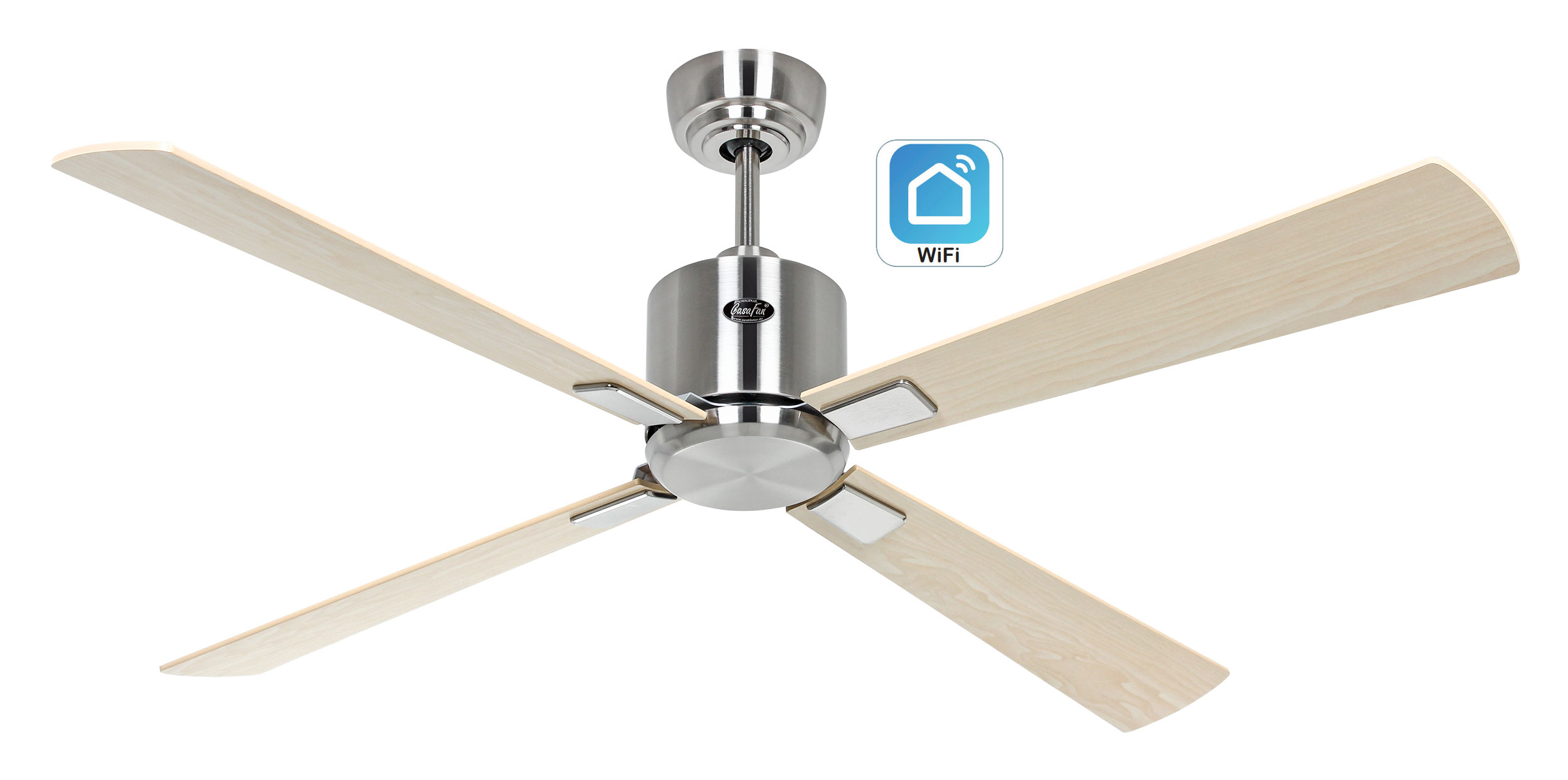 CasaFan Deckenventilator Eco Neo III 132 BN-AH/BU WiFi