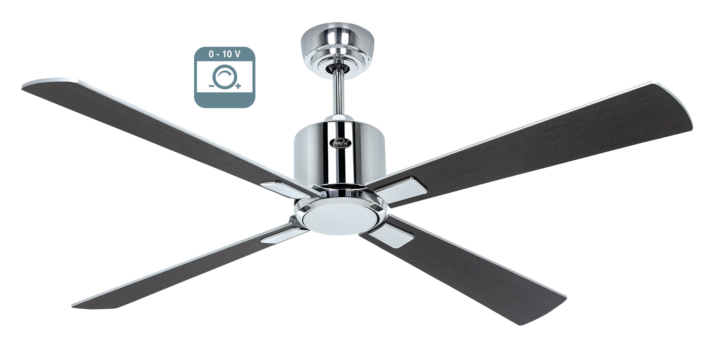 CasaFan Deckenventilator Eco Neo III 132 CH-WN/SI 0 - 10 V