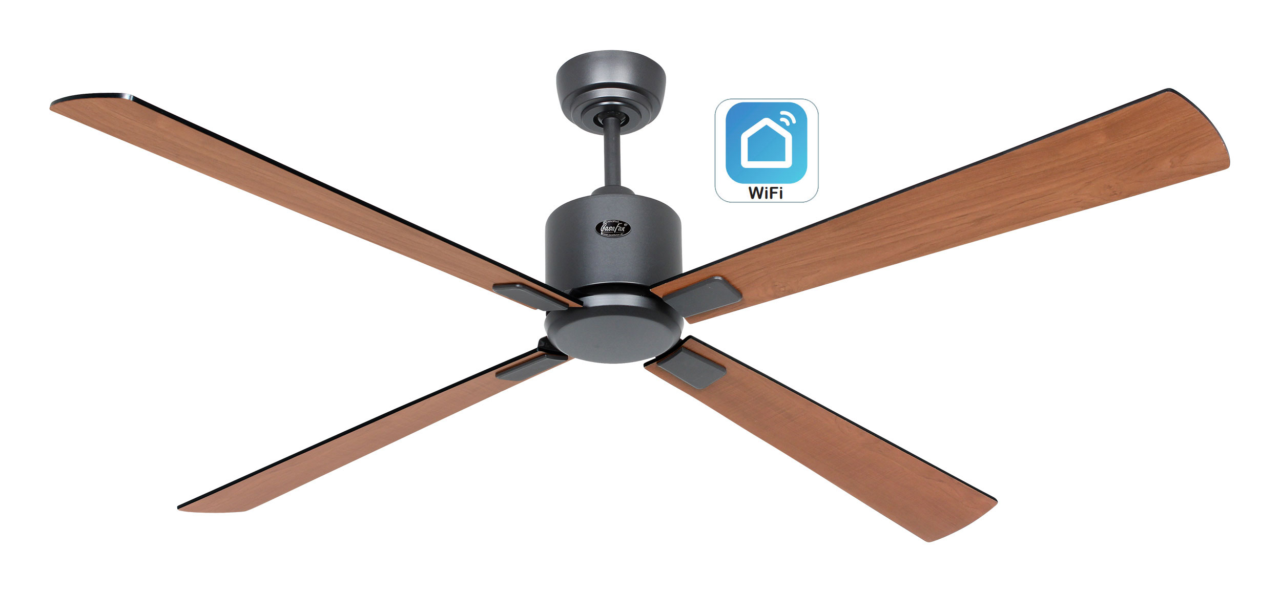 CasaFan Deckenventilator Eco Neo III 152 BG-SW/TK WiFi