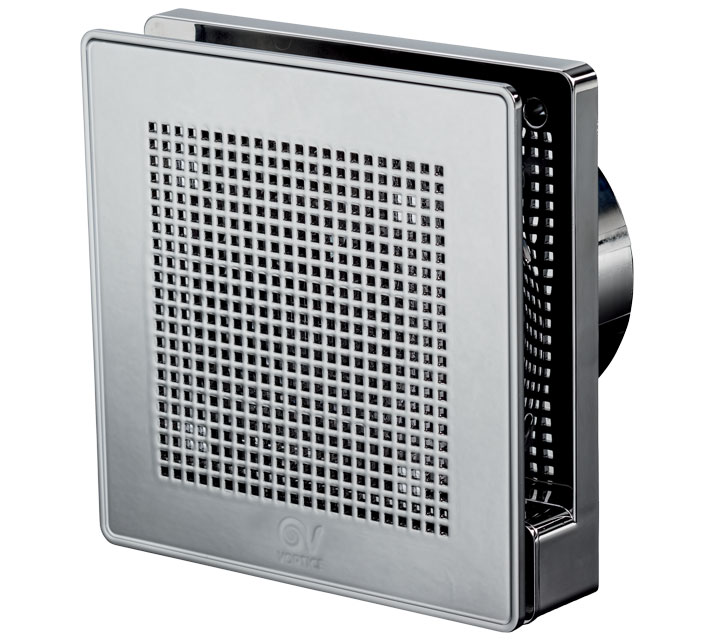 Design-Kleinraumventilator Punto Evo ME 100/4 LL WEIß GOLD