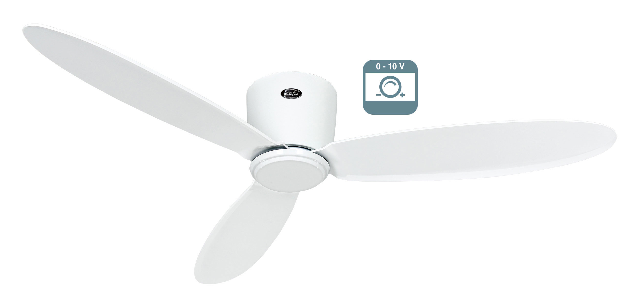 CasaFan Deckenventilator Eco Plano II 132 WE-WE 0 - 10 V