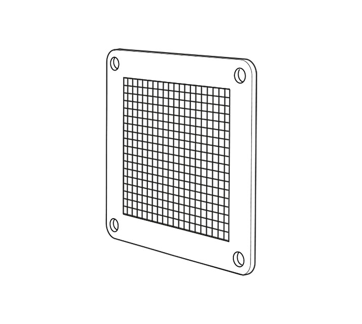 C 45 Ausblasschutzgitter