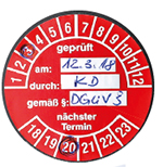 Prüfung nach DGUV Abschnitt 3