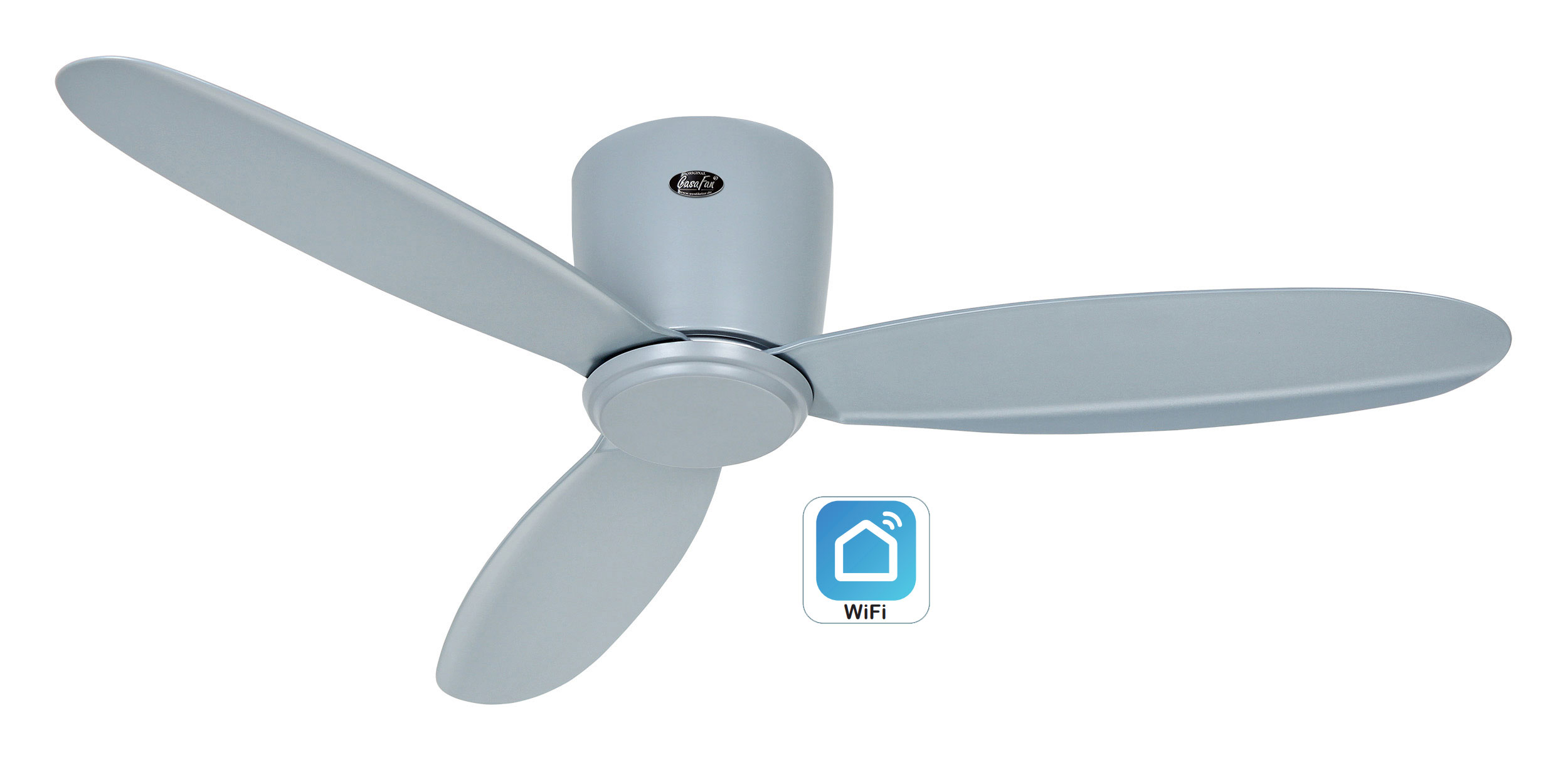CasaFan Deckenventilator Eco Plano II 112 LG-LG WiFi