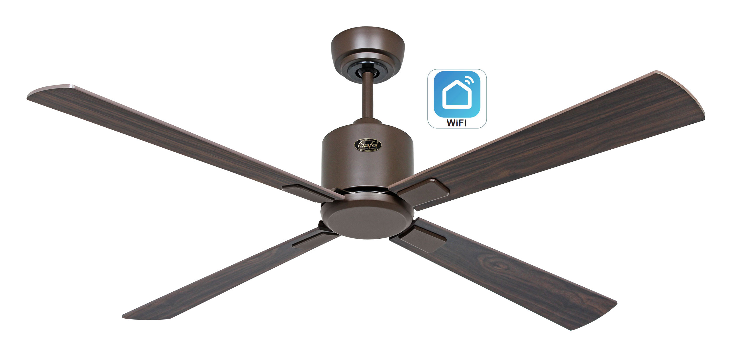 CasaFan Deckenventilator Eco Neo III 132 BZ-NB/KI WiFi