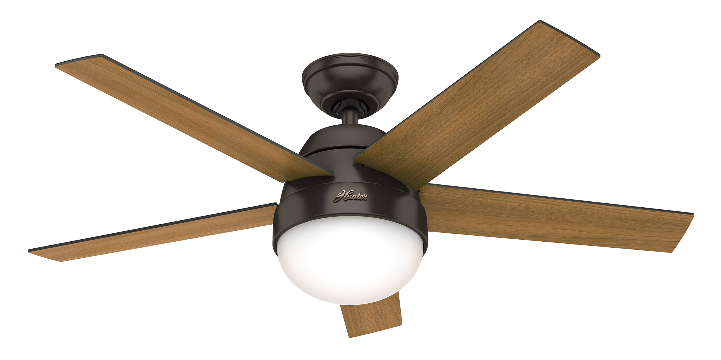 Deckenventilator Stile 117 PB Flügel American Walnut sichtbar