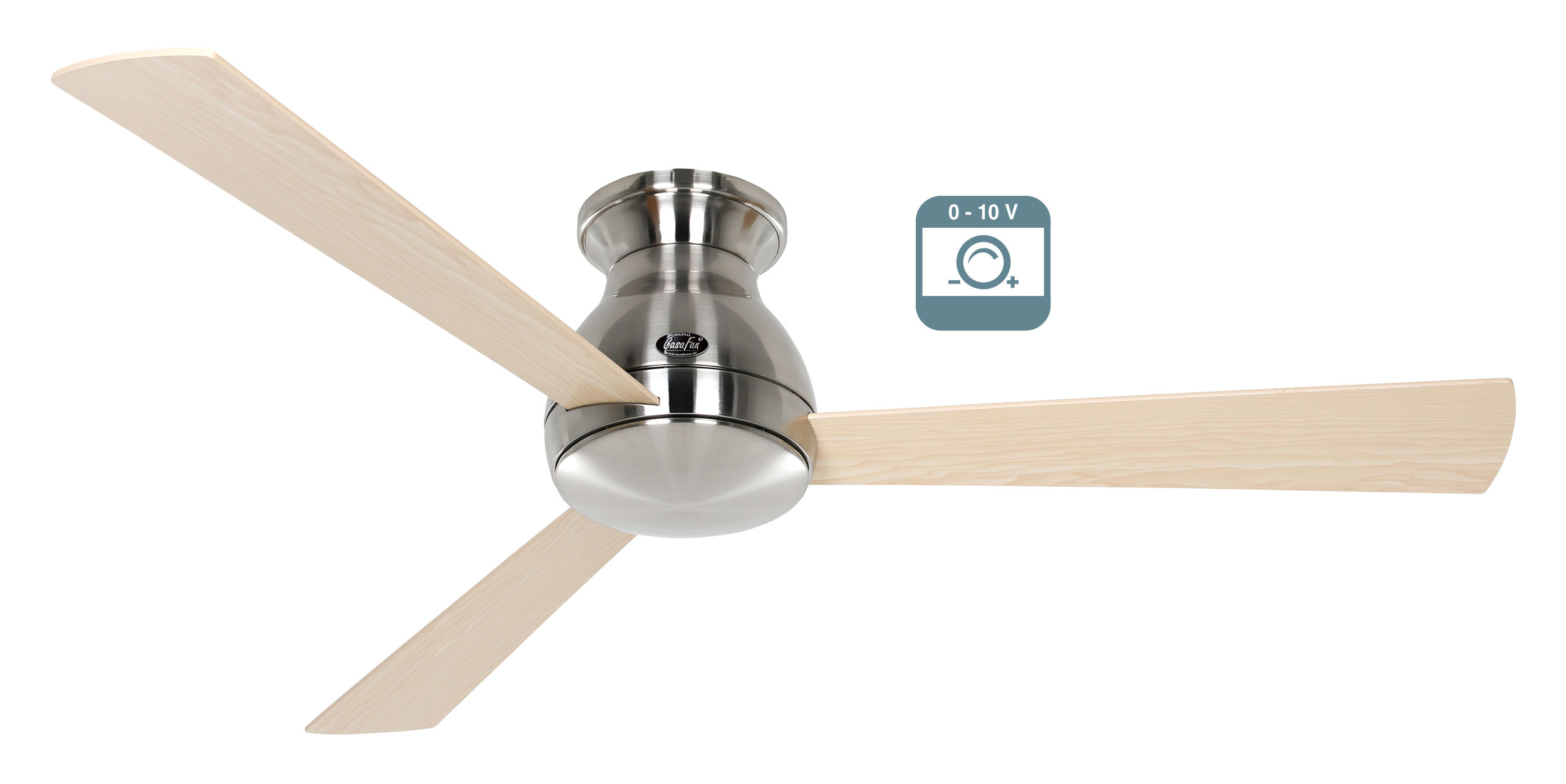 CasaFan Deckenventilator Eco Pallas 142 BN-AH/BU 0 - 10 V