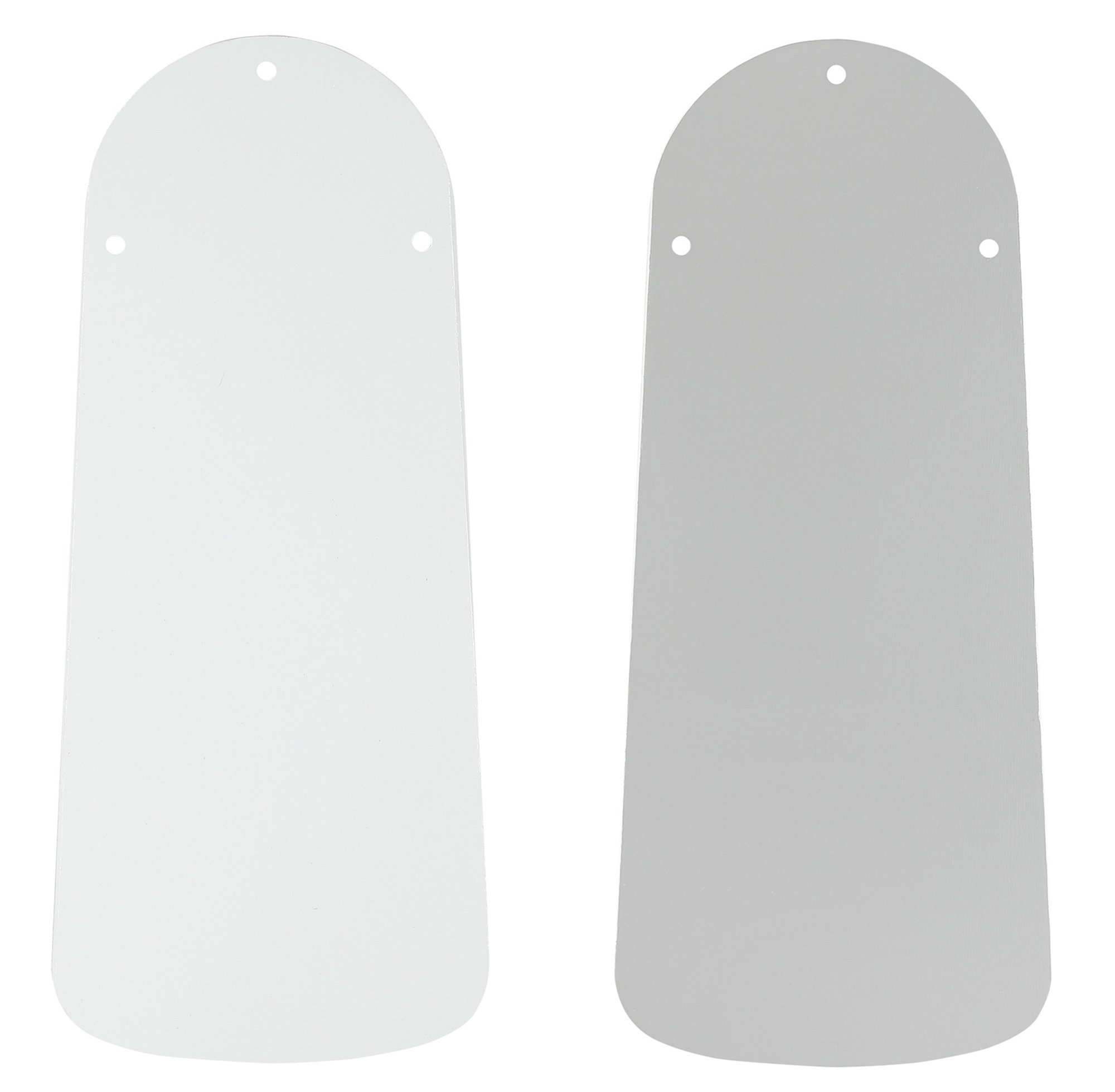 Austauschflügelsatz Lack weiß/Lichtgrau 75