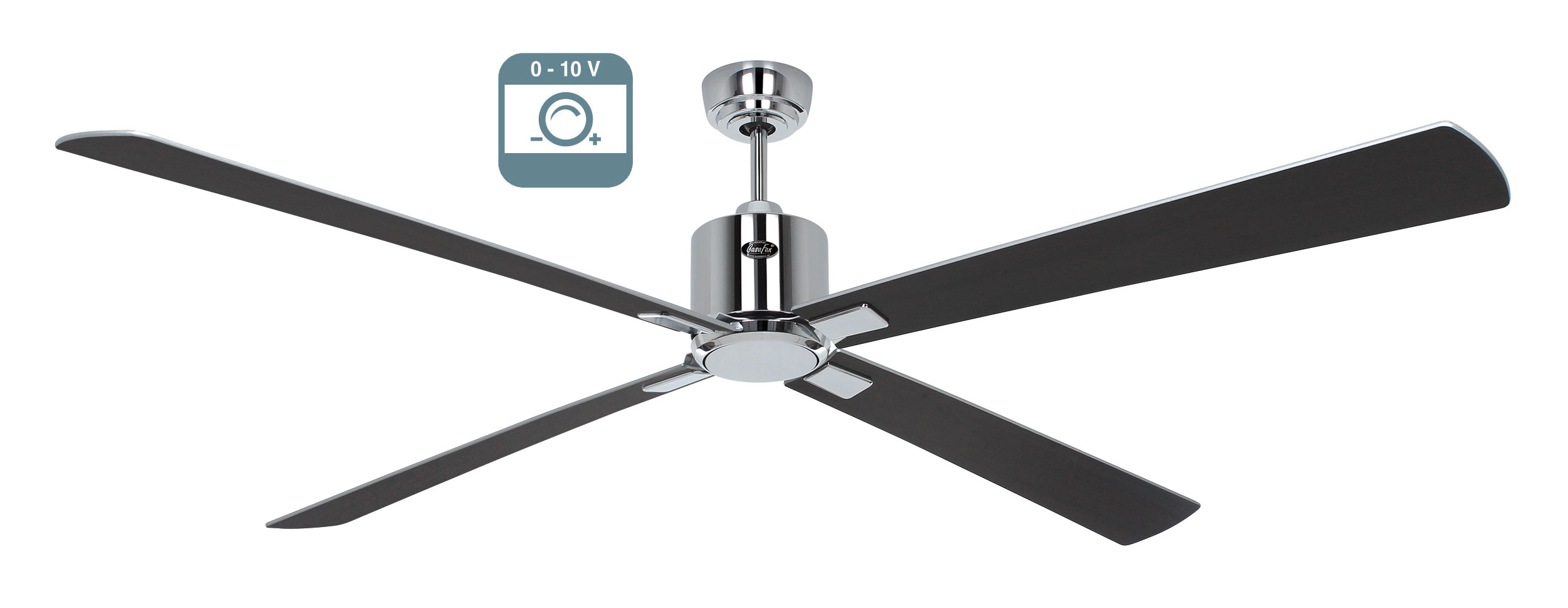 CasaFan Deckenventilator Eco Neo III 180 CH-WN/SI 0 - 10 V
