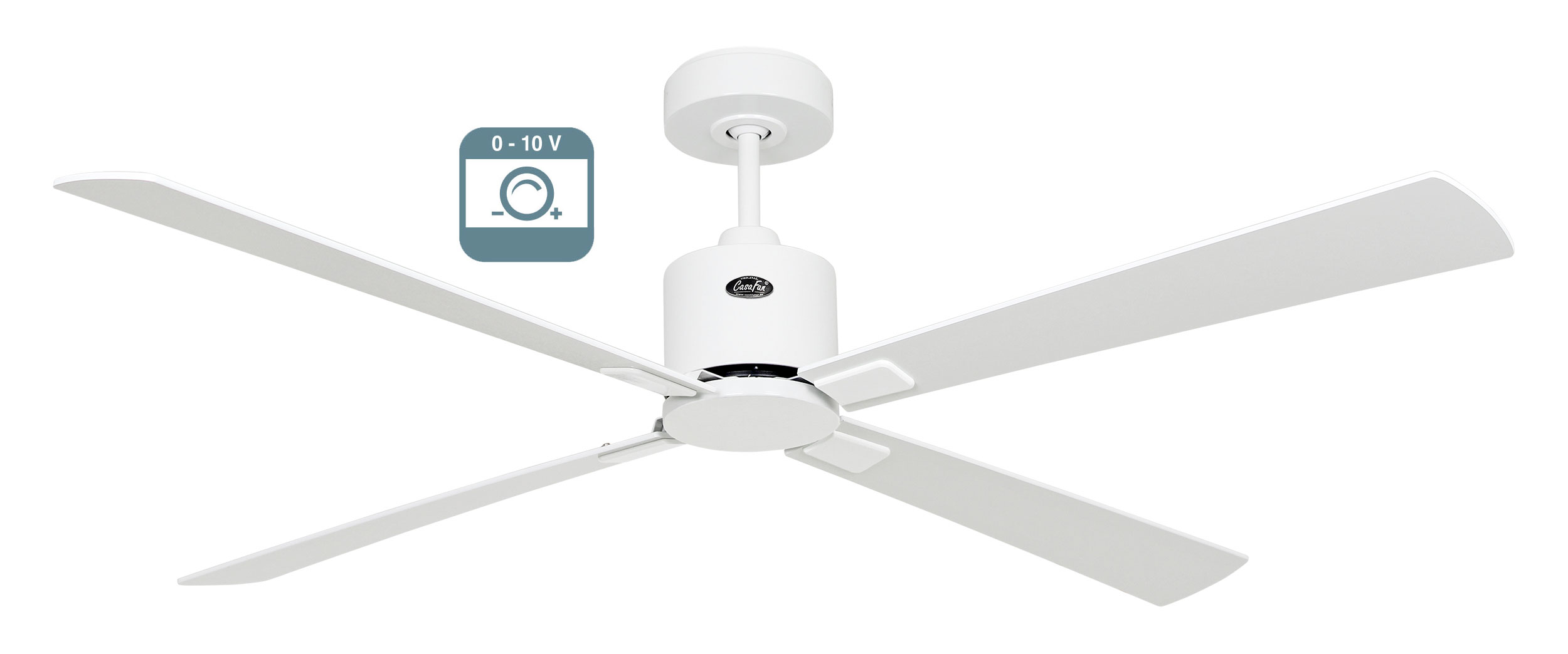 CasaFan Deckenventilator Eco Concept 152 WE-WE/LG 0 - 10 V