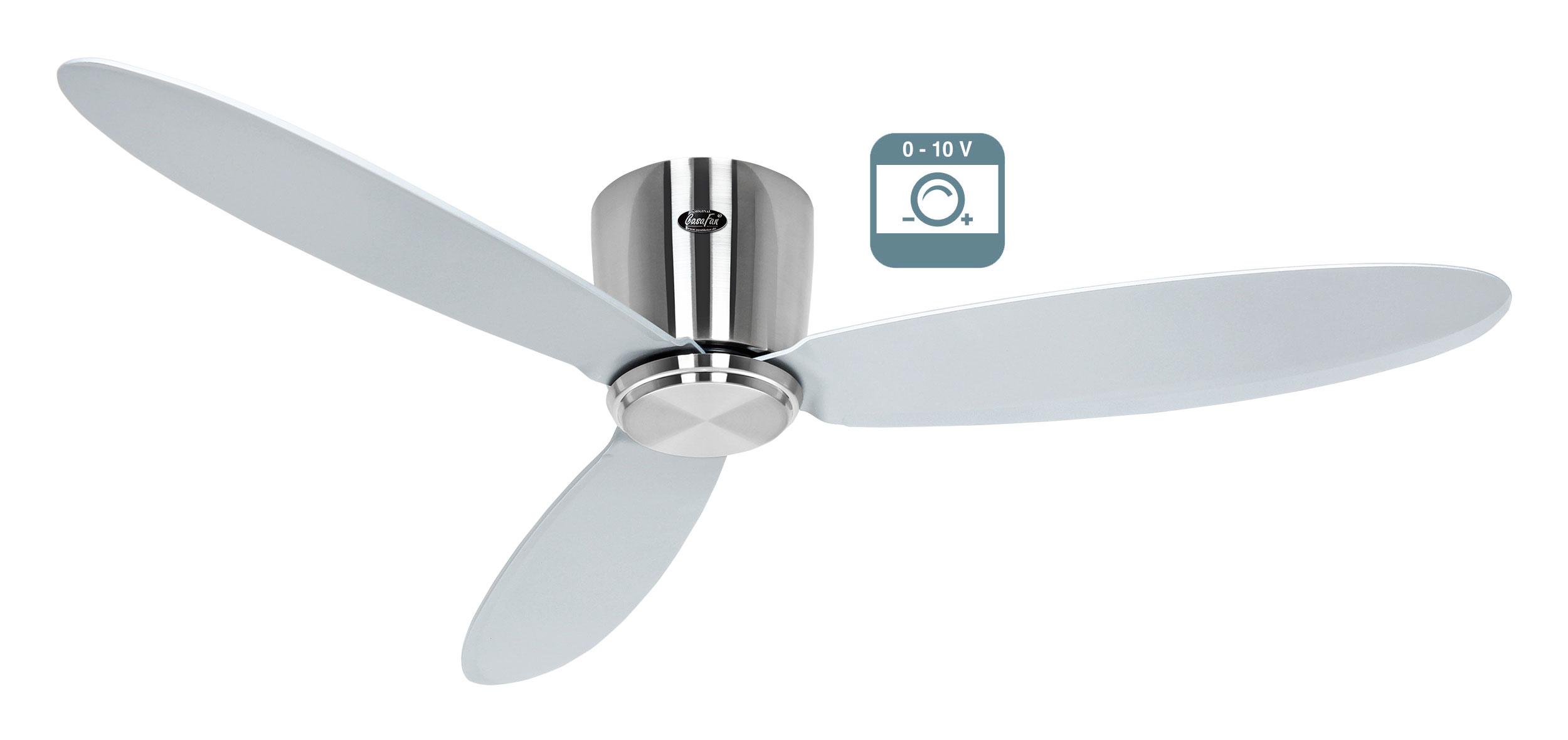 CasaFan Deckenventilator Eco Plano II 132 BN-SI 0 - 10 V