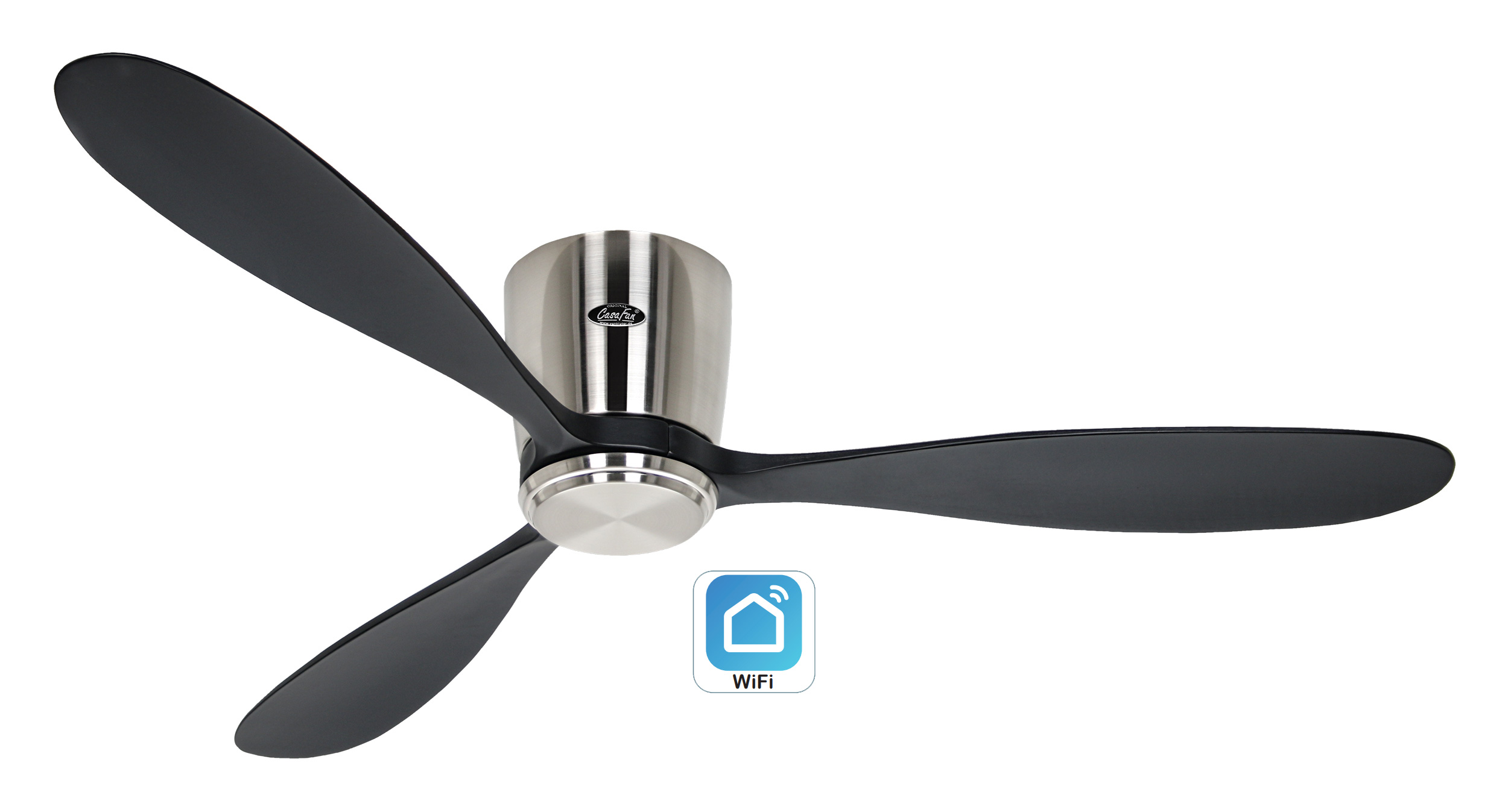 CasaFan Deckenventilator Eco Plano Wood BN-SW WiFi