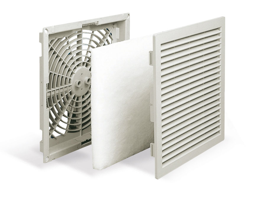 G11 S IP54 Ausströmgitter RAL 7032 mit Filter