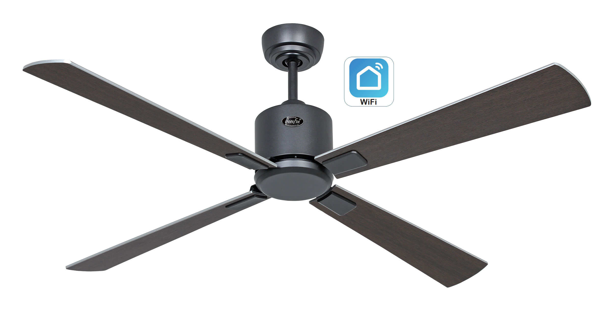 CasaFan Deckenventilator Eco Neo III 132 BG-WN/SI WiFi