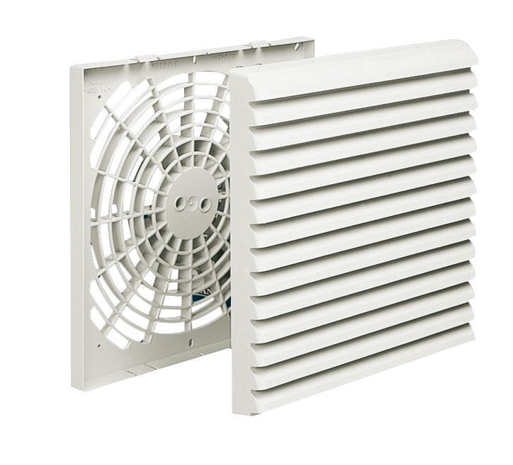 G13 IP44 Ausströmgitter RAL 7032 mit Filter