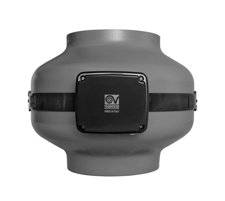 Energiesparender radialer Rohrventilator CA 150 Q ES 0-10V